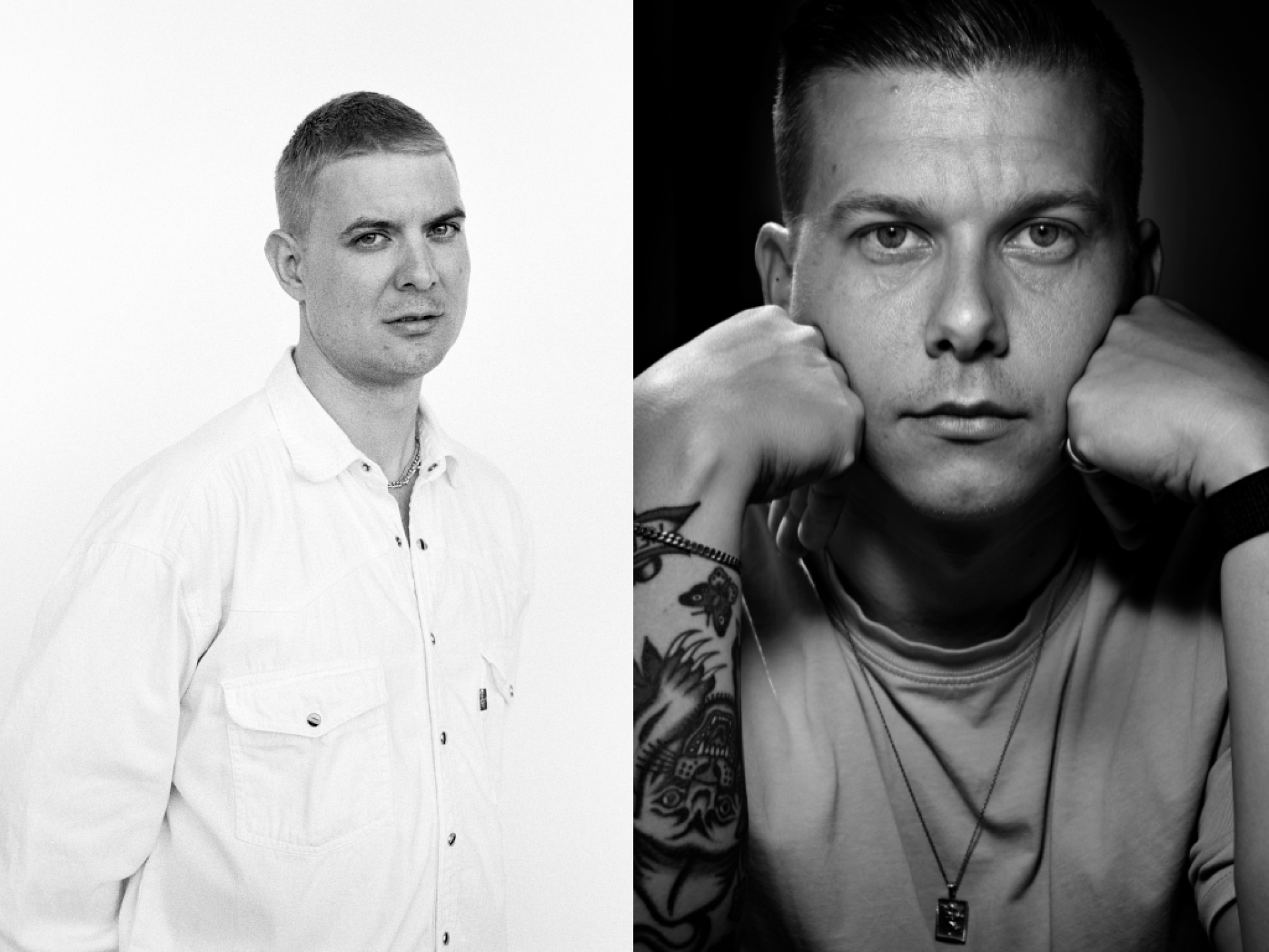 Kunst og krop: samtale ml. Caspar Eric og Emil Falster