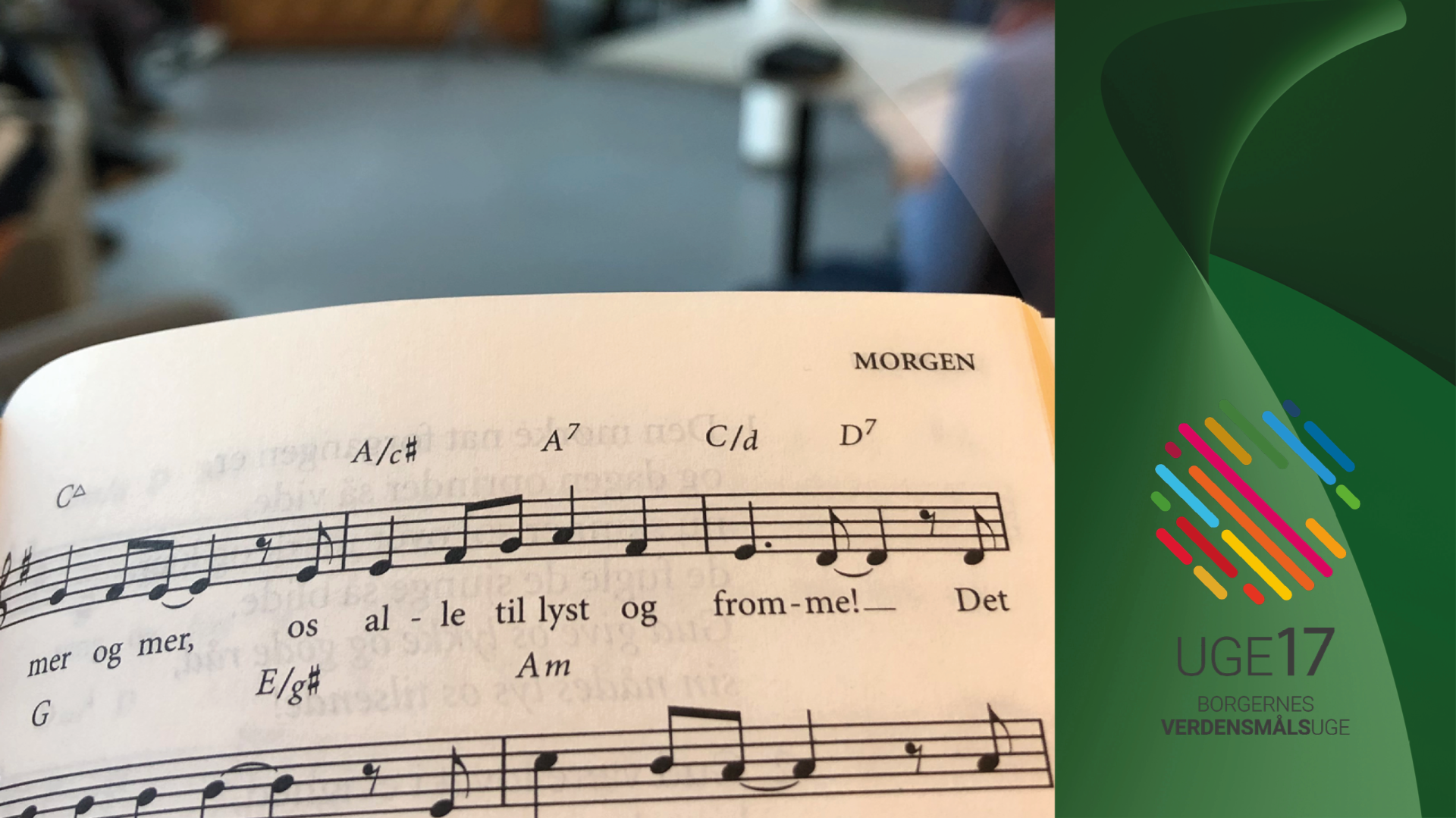 Grøn april: Fællessang i Uge 17