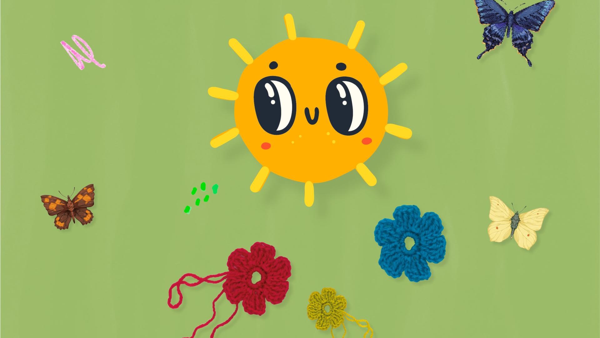 Lav en hæklet blomst