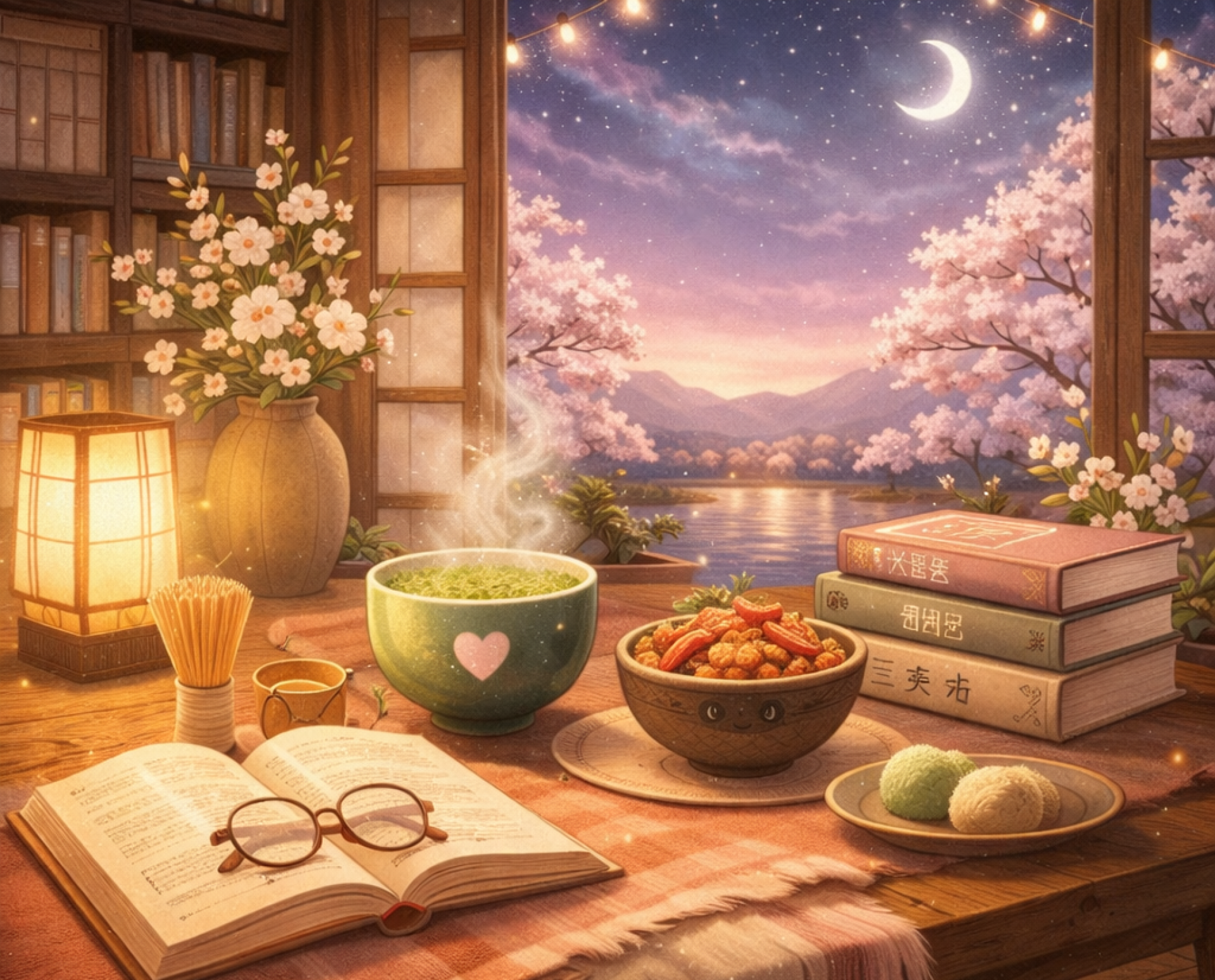 Kimchi & matcha og boghygge