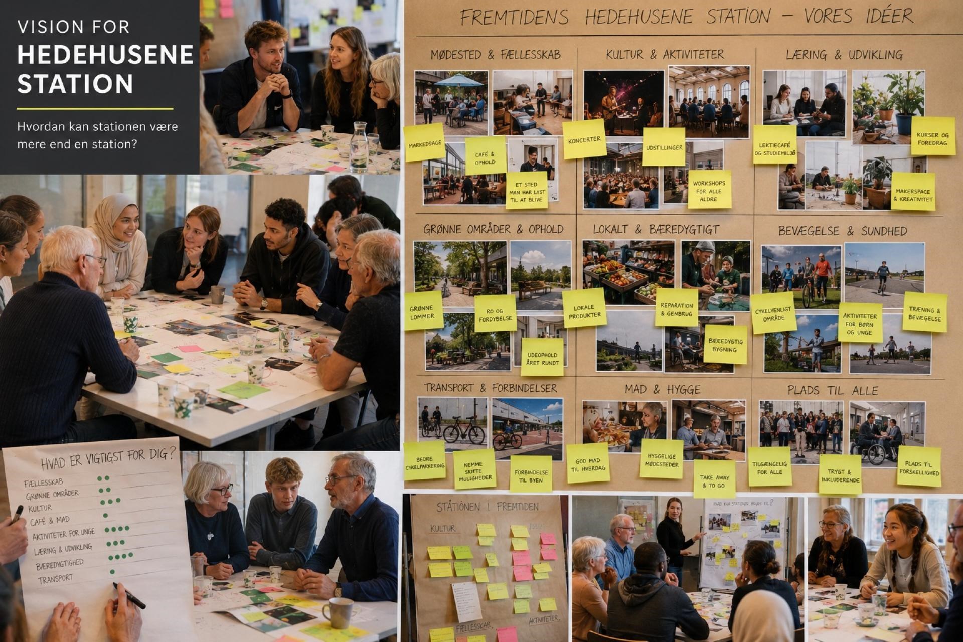 Dialogmøde om visionen for Stationsbygningen i Hedehusene
