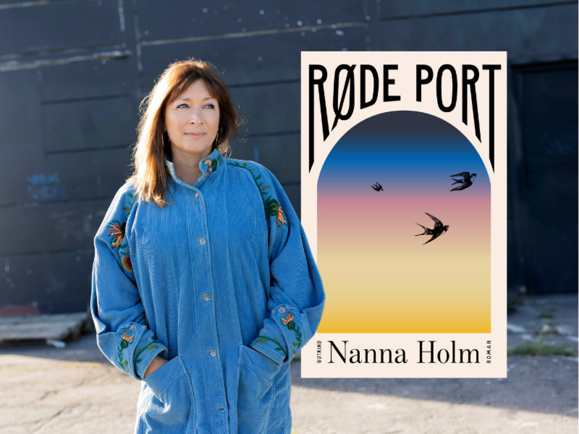 Forfattersamtale: Nanna Holm om 'Røde Port'
