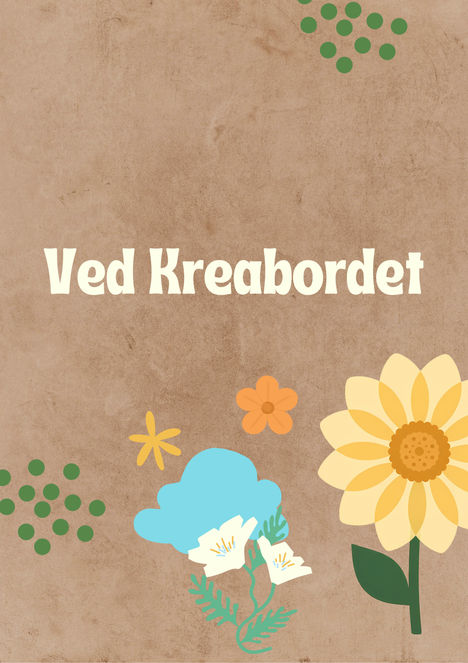 Ved kreabordet: Mors Dag