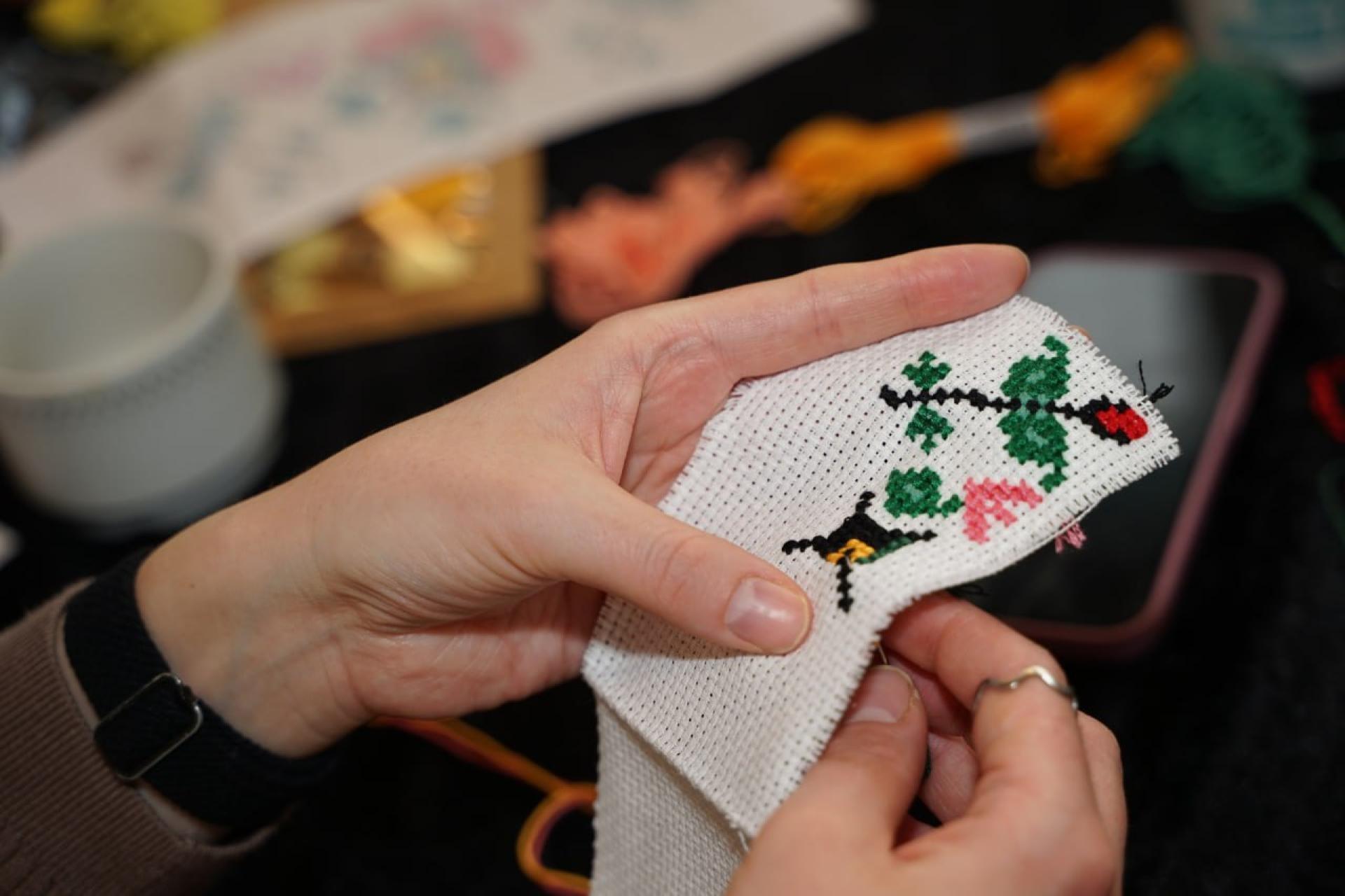 Broderi, kultur og håndværk