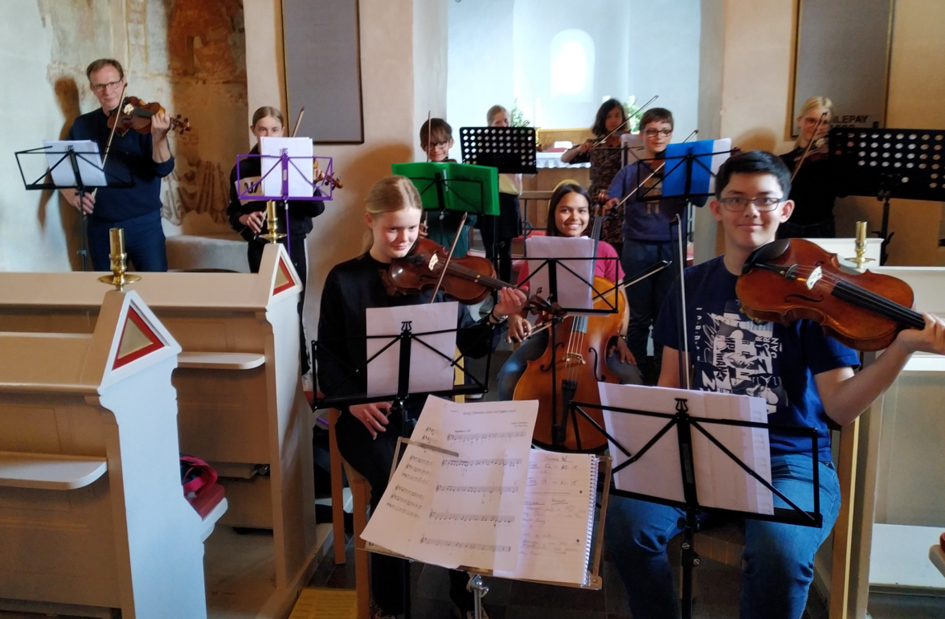 Kom til gratis koncert: Oplev unge violinister i forårshumør