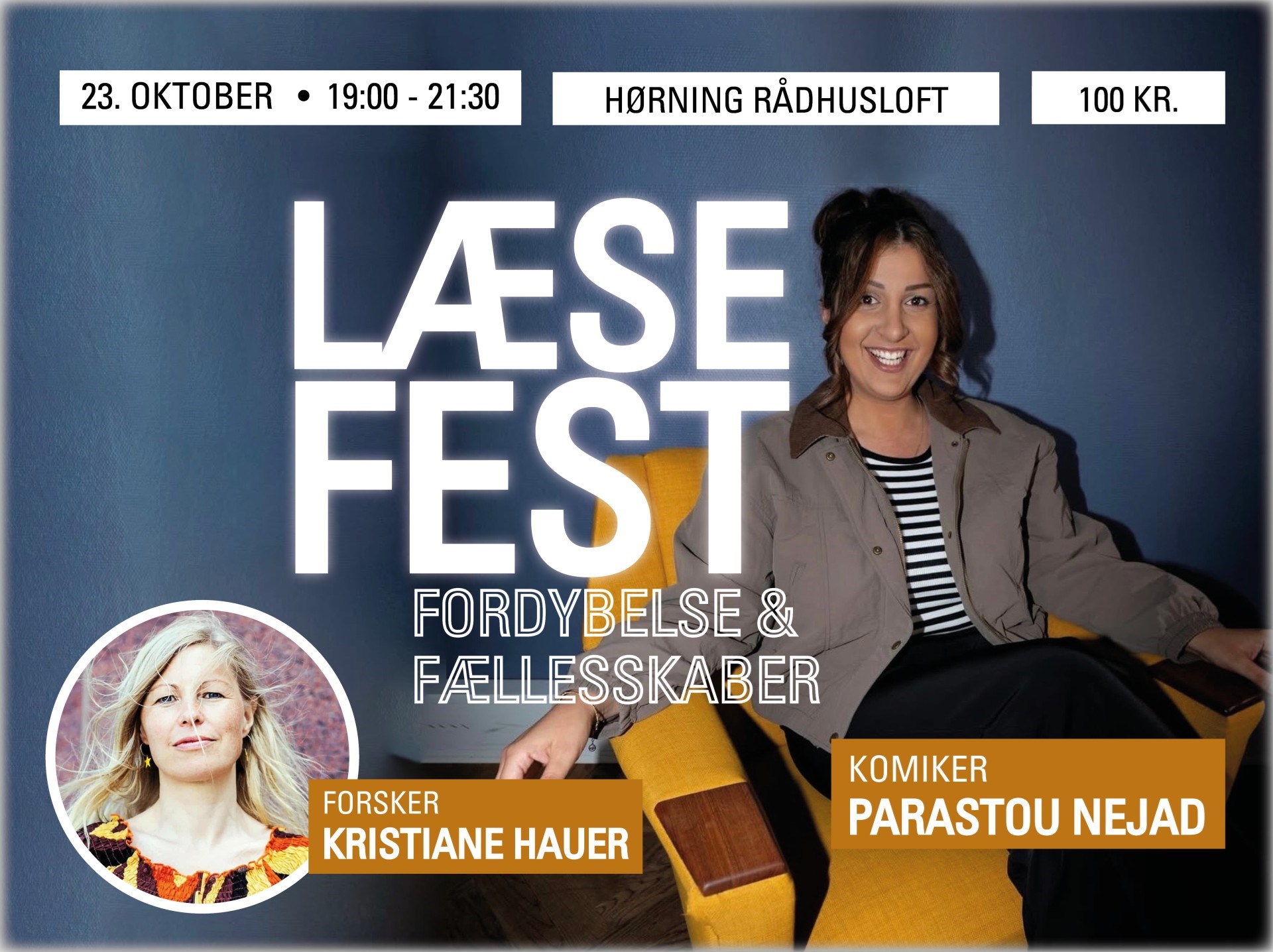 Læsefest - fordybelse, fællesskab og grin