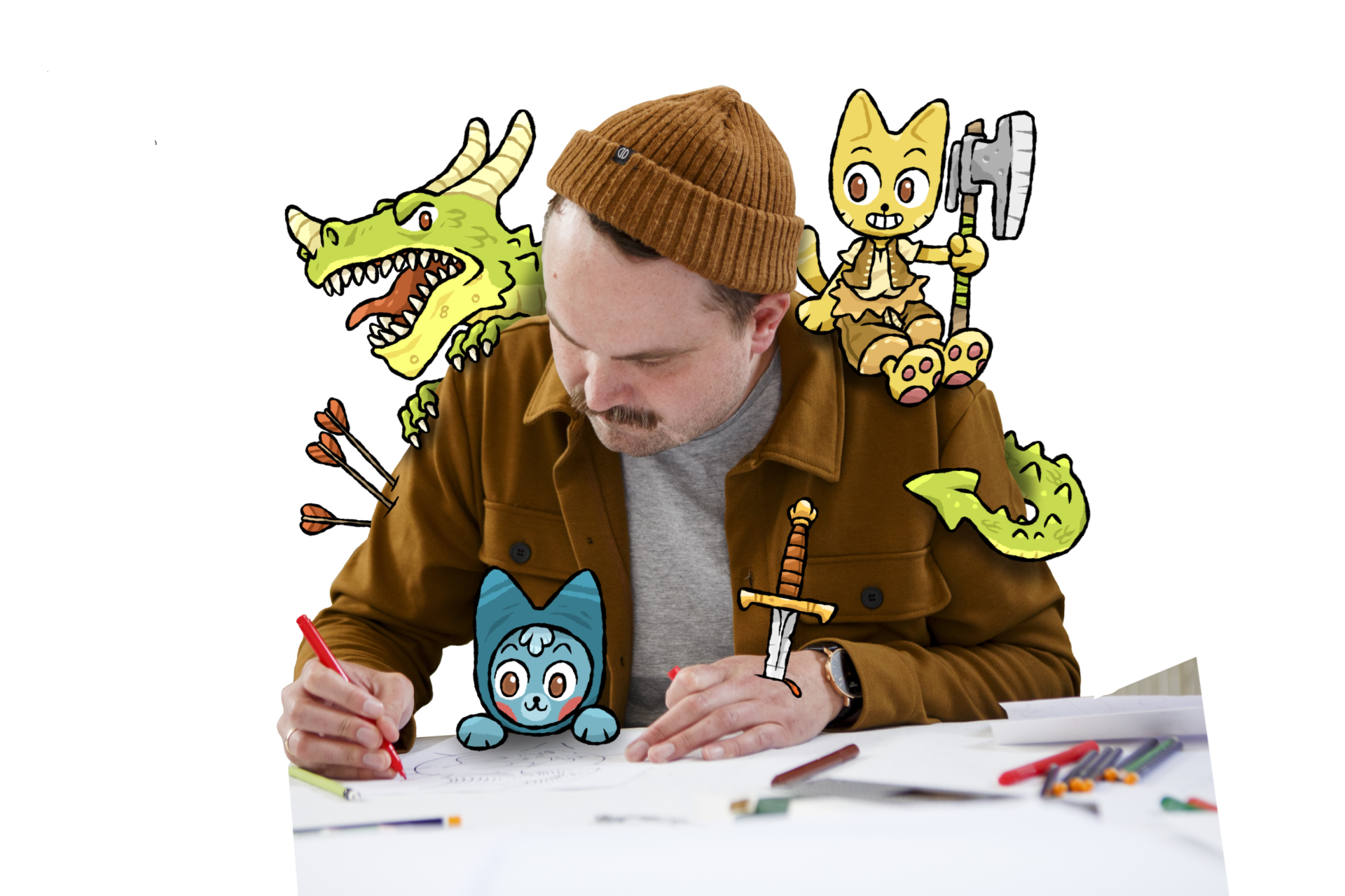 Hvordan vil du jage et monster? Miniteater og workshop med Thomas Knappe