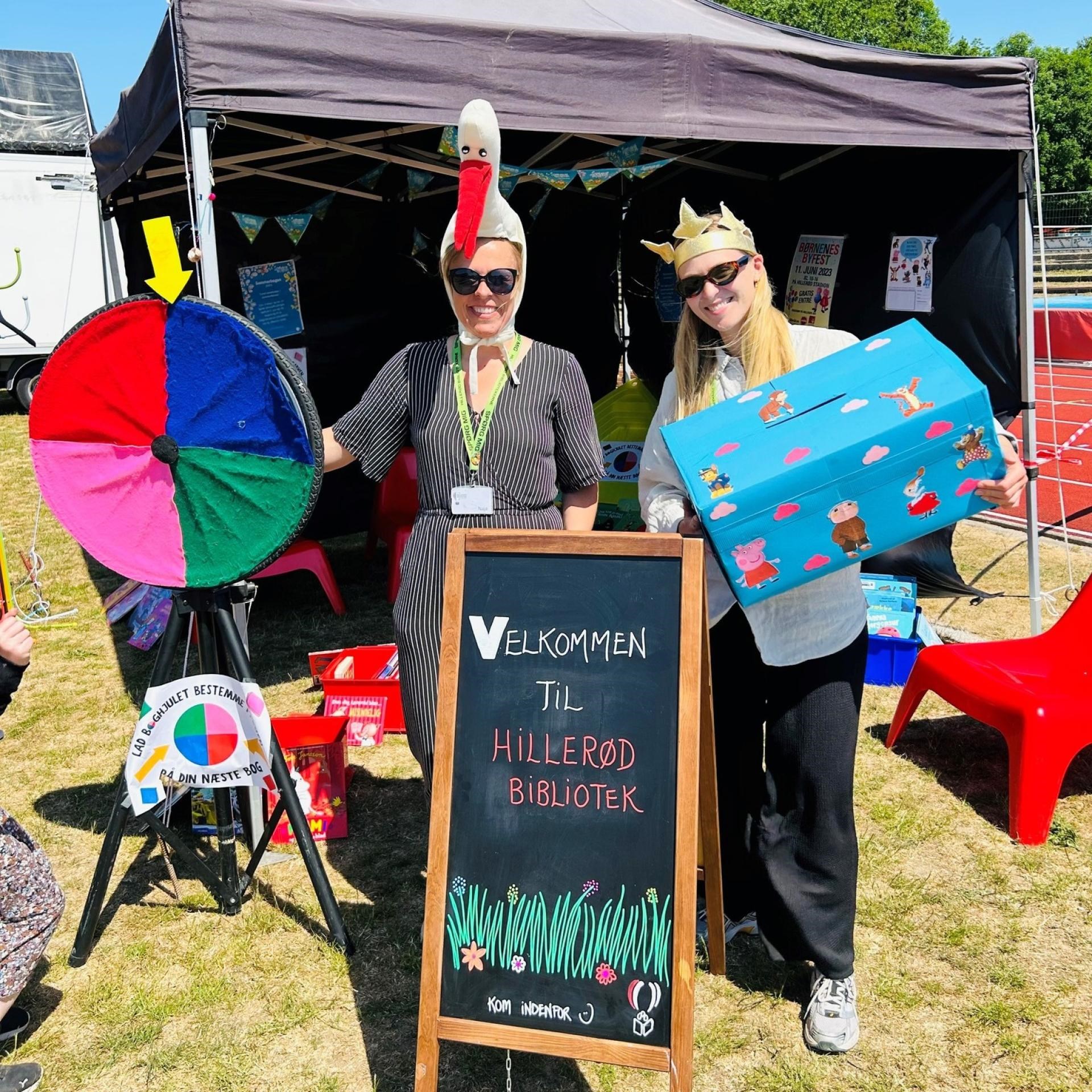 Besøg Hillerød Biblioteks stand til Børnenes Byfest 2026