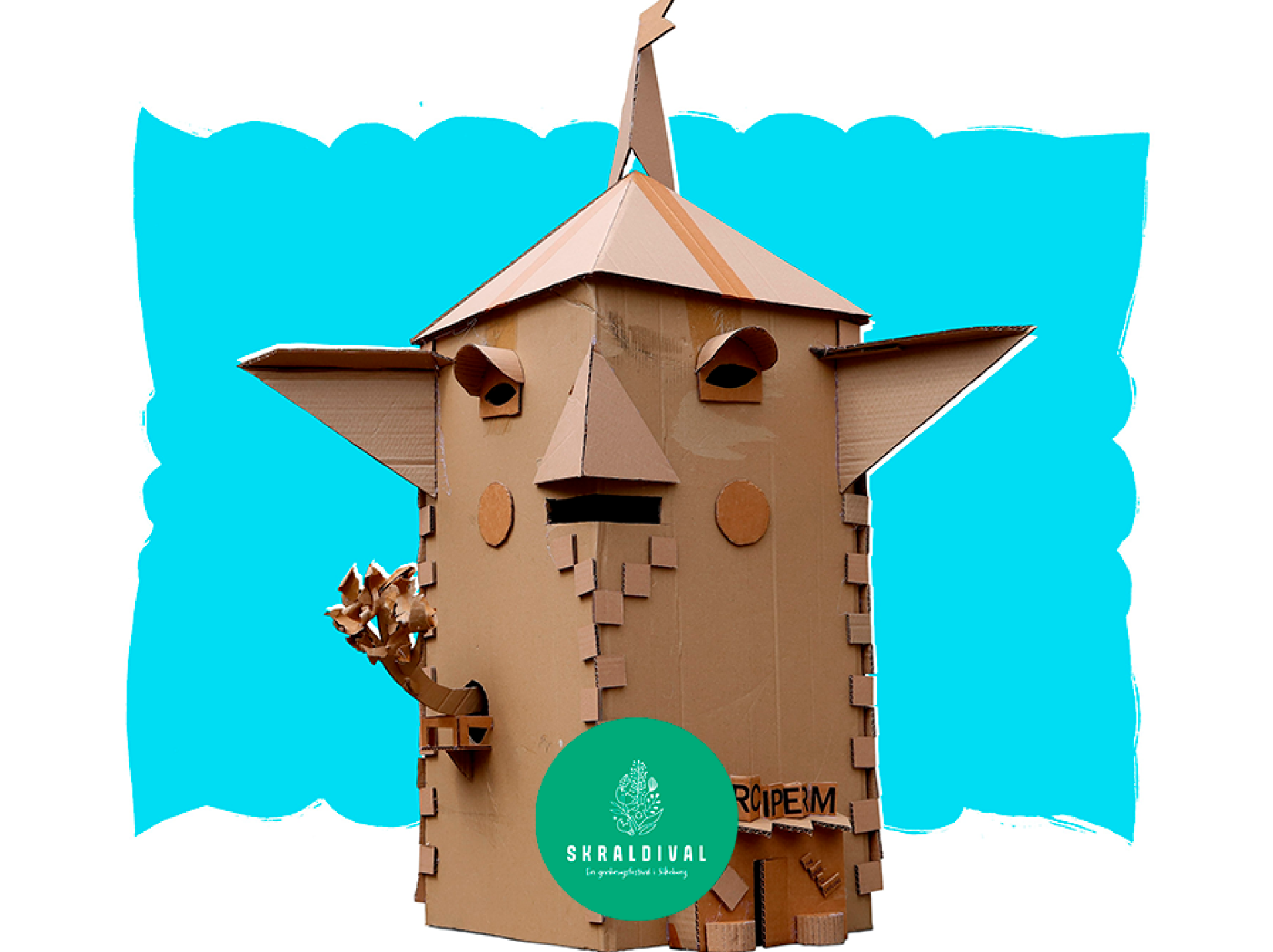 Papworkshop: Den levende by - Skraldival