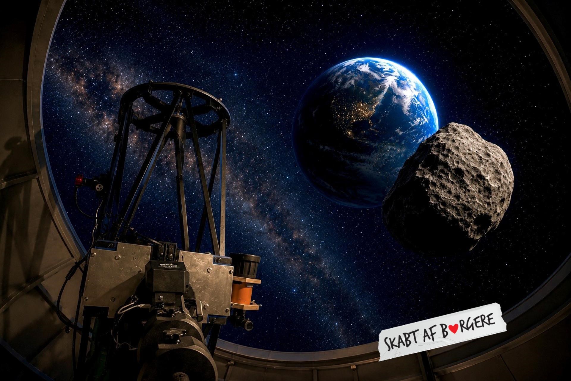 Foredrag: Planetært forsvar - sådan beskytter vi Jorden mod asteroider