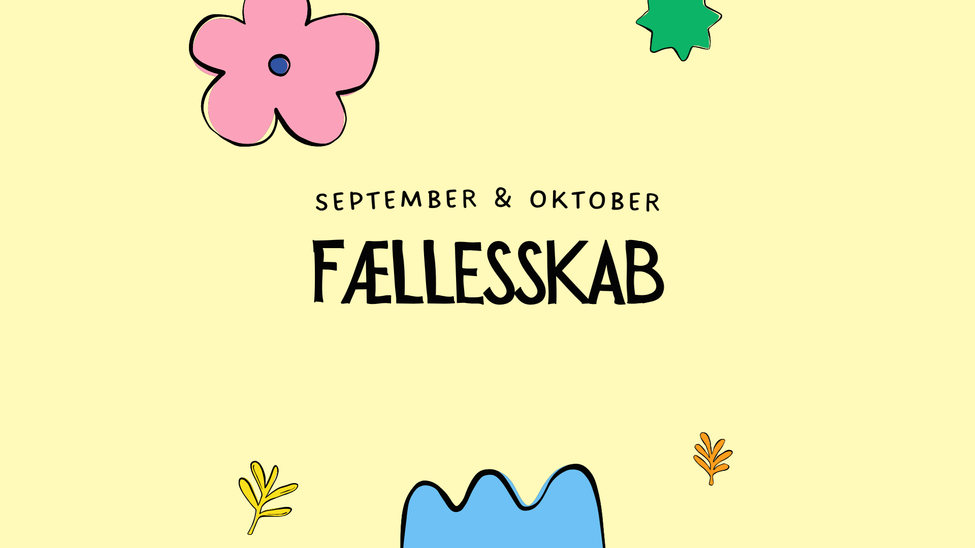 Ved kreabordet: Fælles kunstværk