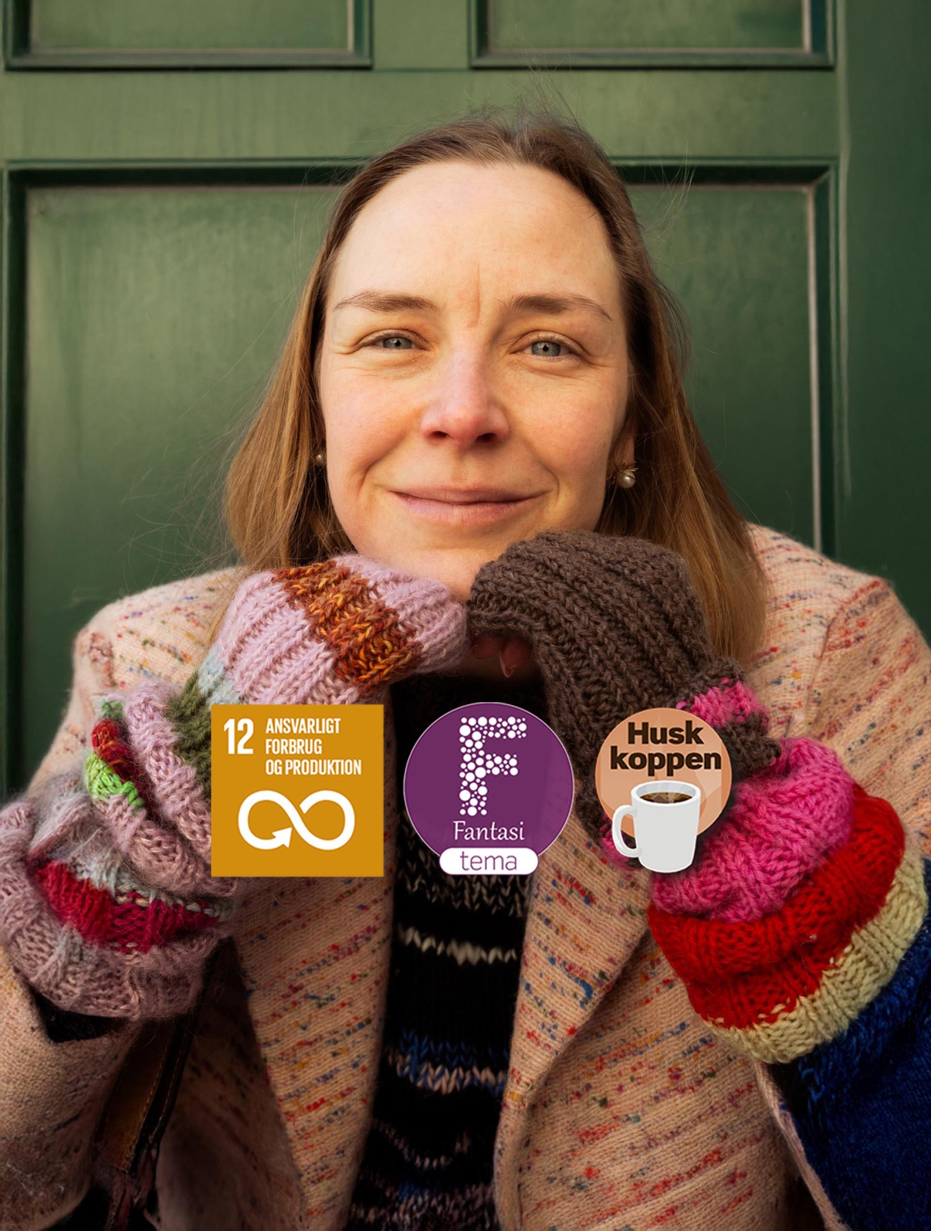 Strikkemagi med garnrester v/ Freja Hoffgaard fra Frejasknit.dk