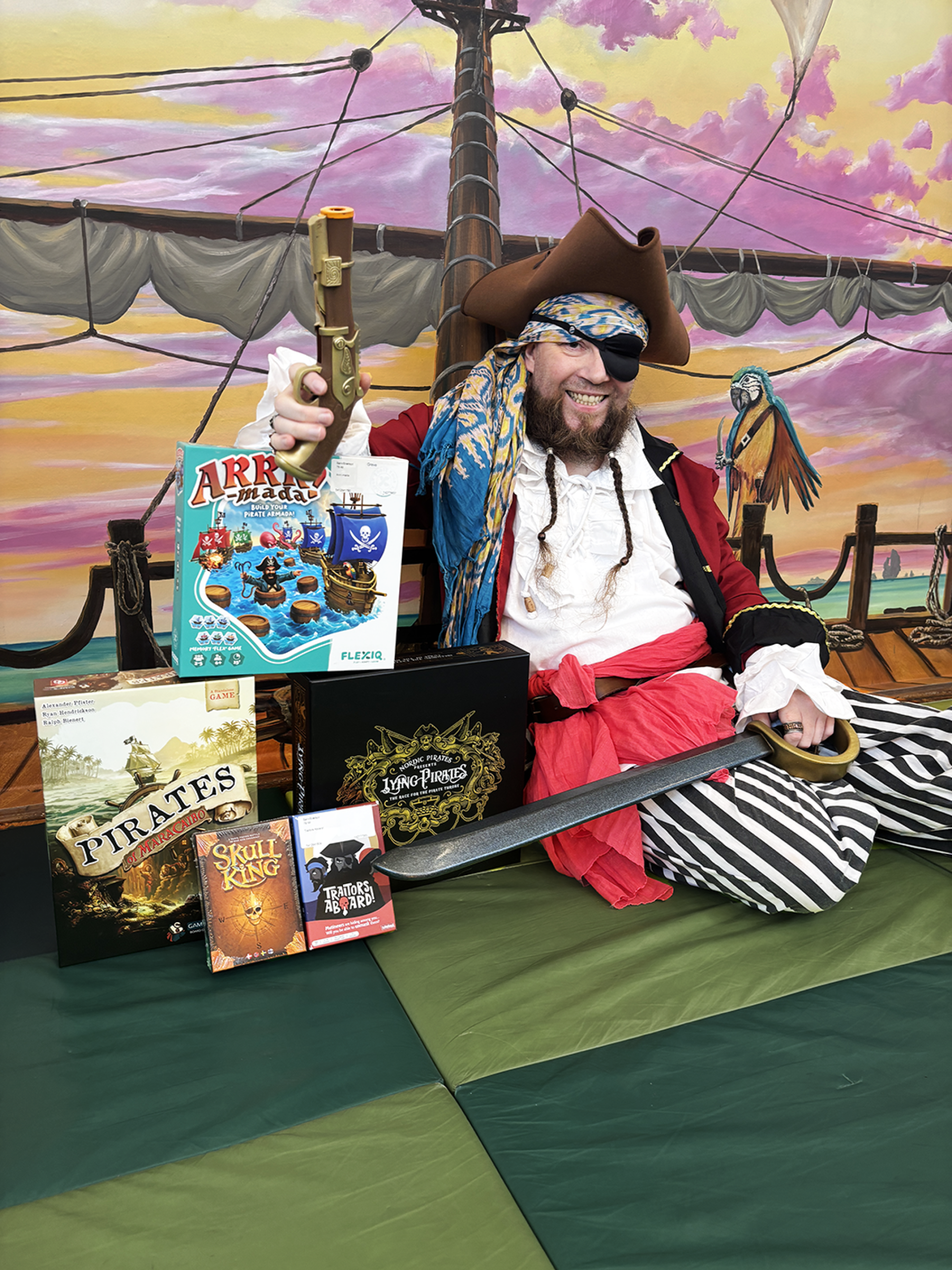 Pirater og brætspil!