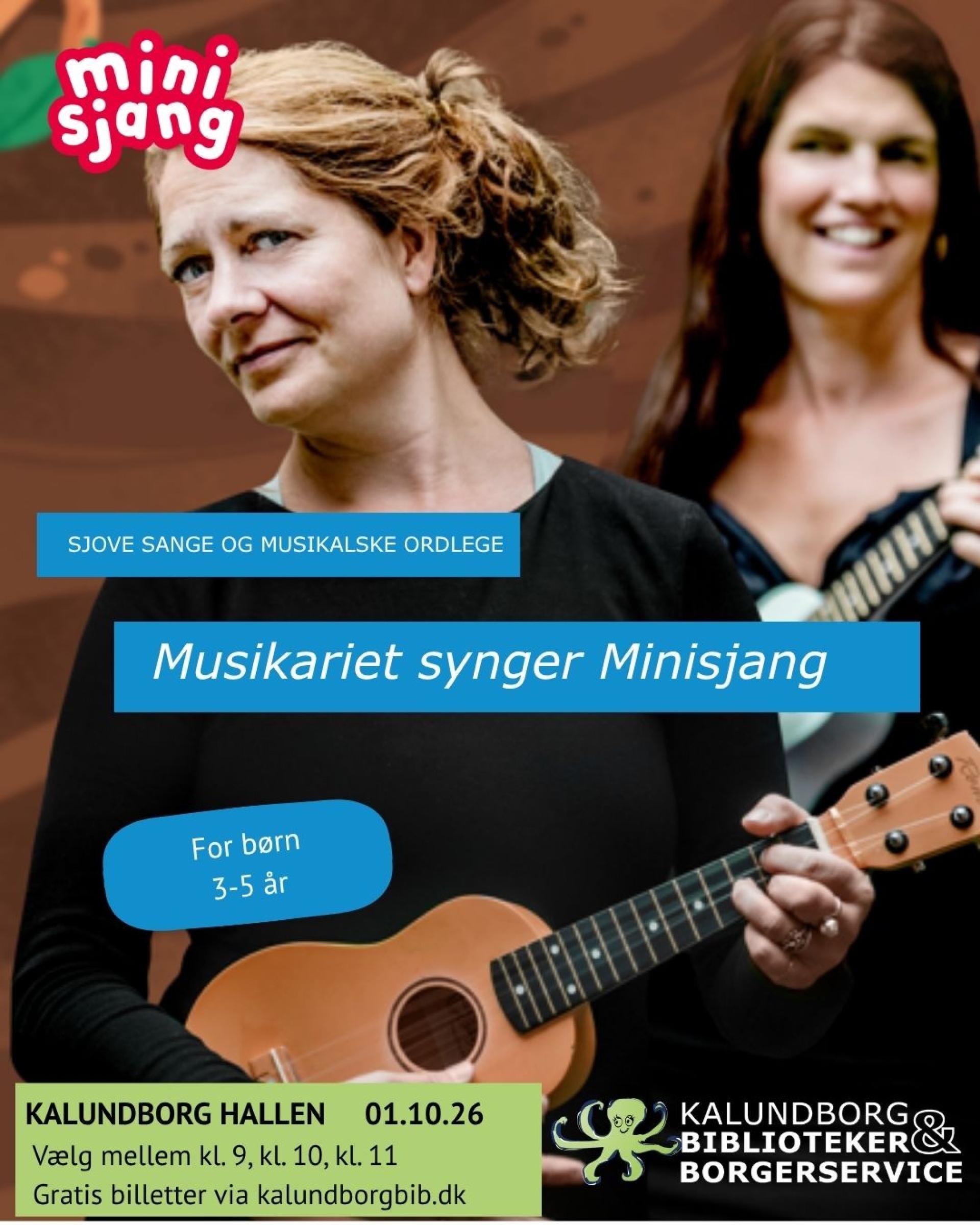 Musikariet synger Minisjang