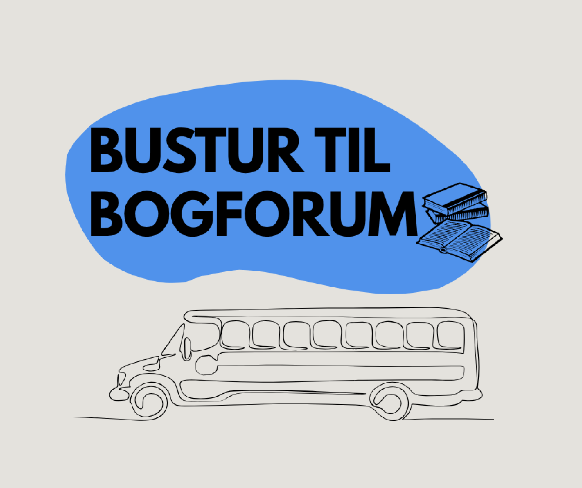 Tag med biblioteket til BOGFORUM 26 - Udsolgt