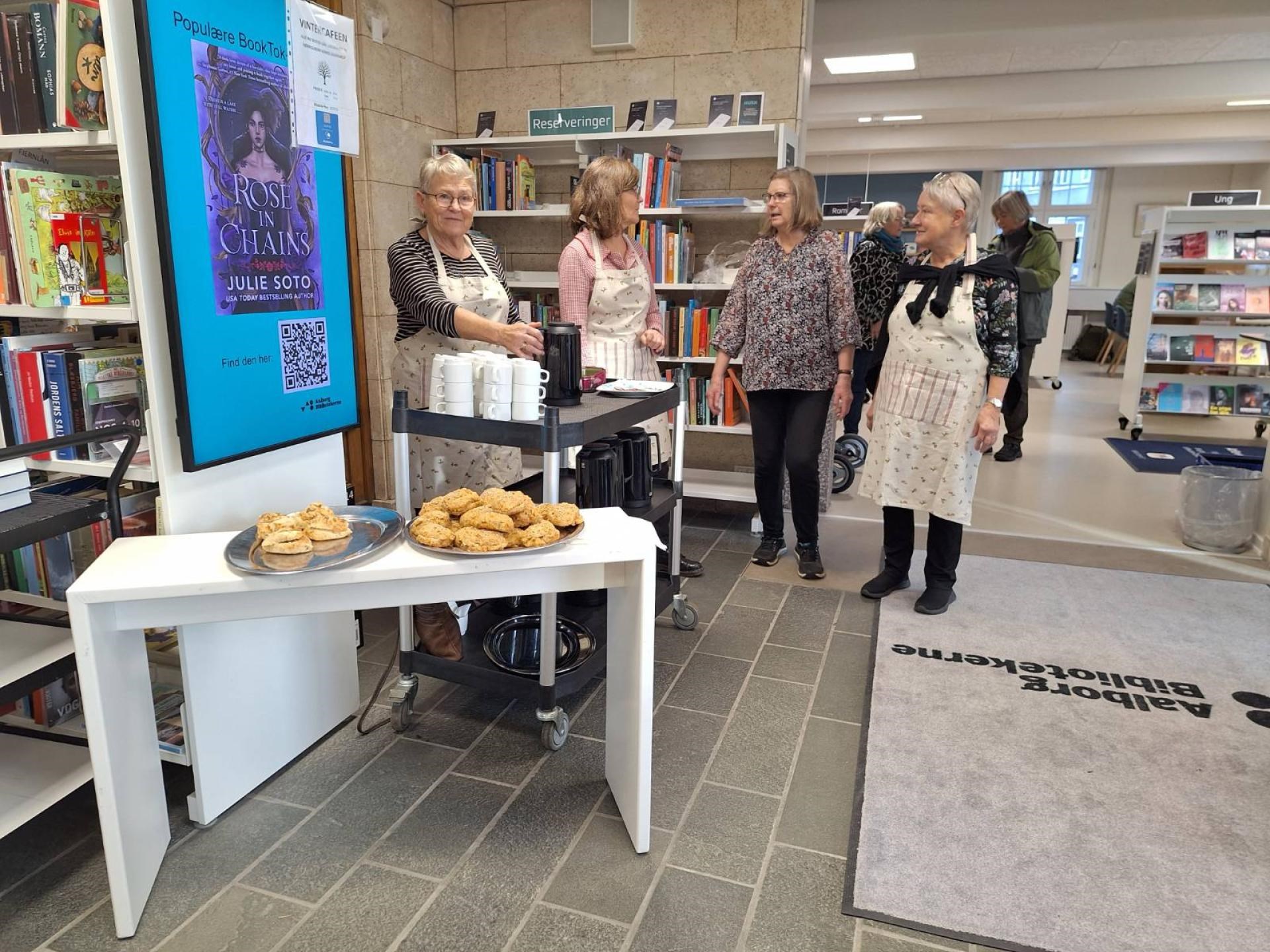 Vintercafé på Nørresundby Bibliotek