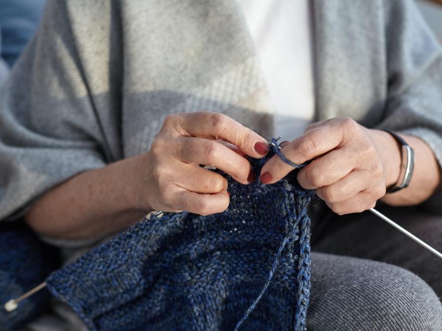 Vær med i vores strikkecafé