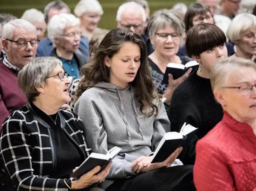 Fællessang på Næstved Bibliotek