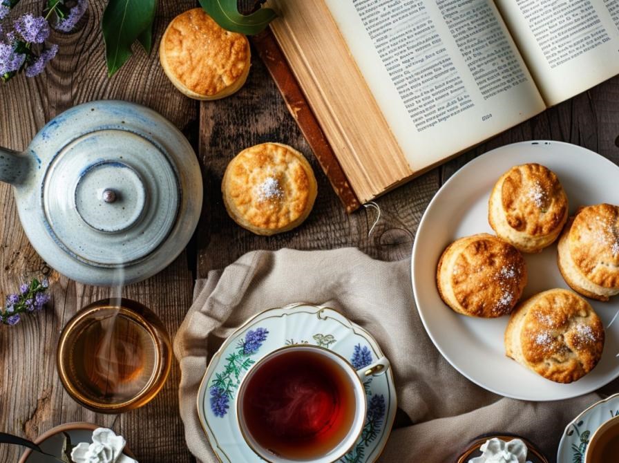 Afternoon tea at three