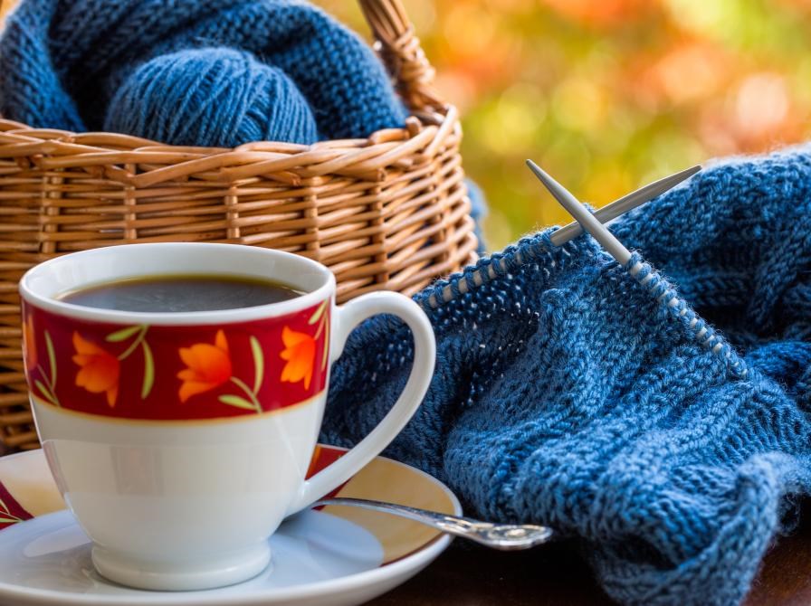 Hygge-strikkecafé i Storvorde