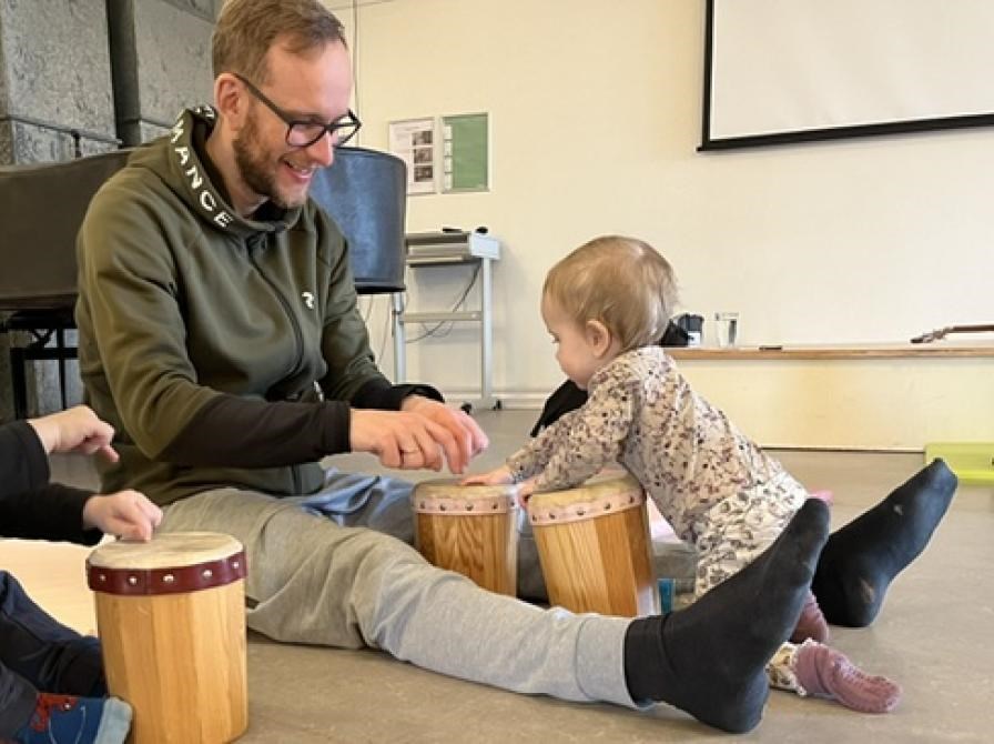 Musikalsk legestue på Hjallerup Bibliotek
