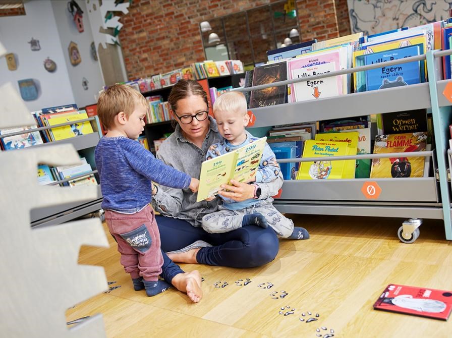 Højtlæsning for børn fra 3-6 år