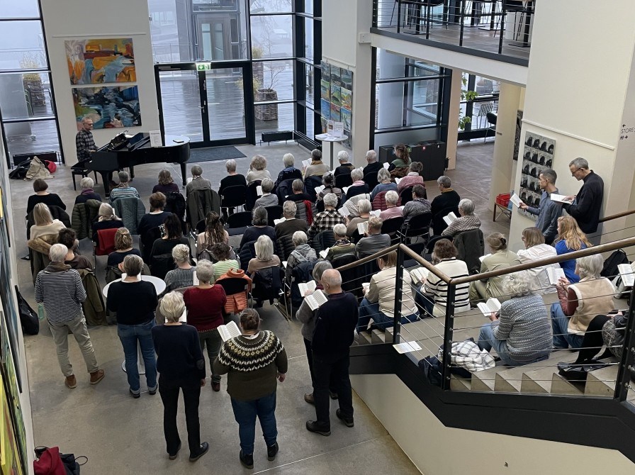 Morgensang i Kulturhuset
