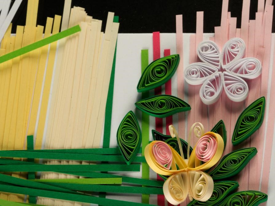 Quilling på Billund Bibliotek