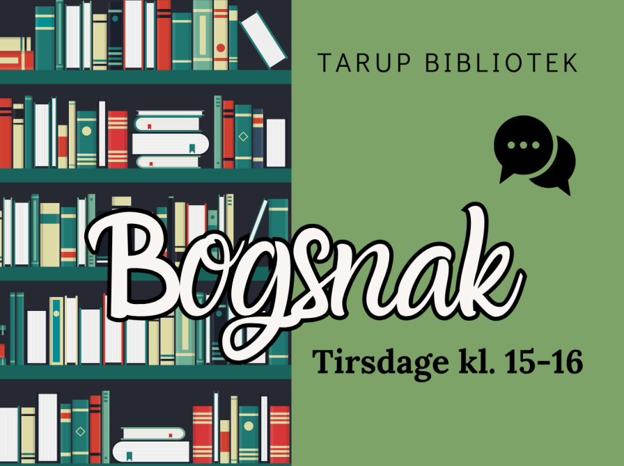 Bogsnak - del dine læseoplevelser på Tarup Bibliotek