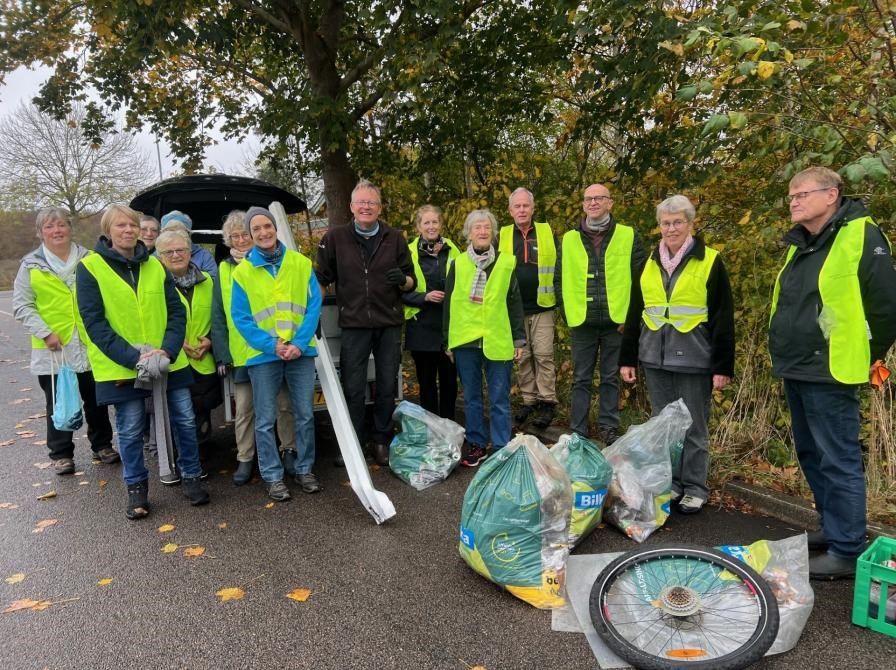 Affaldsindsamling med Danmarks Naturfredningsforening