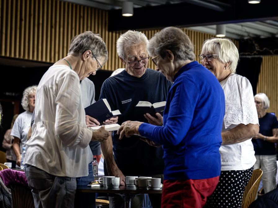 Morgensang på Gilleleje Bibliotek