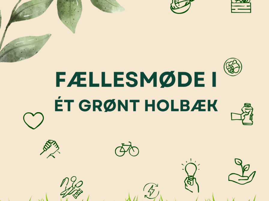 Ét Grønt Holbæk -fællesmøde