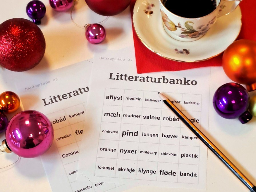 Litteraturbanko på Galten Bibliotek