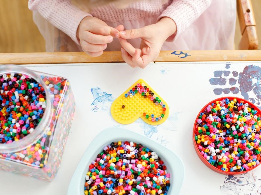 Perleworkshop på Havdrup Bibliotek