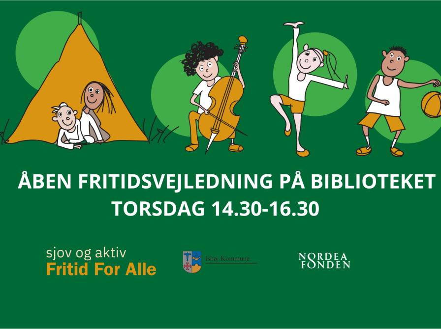 Åben fritidsvejledning på biblioteket