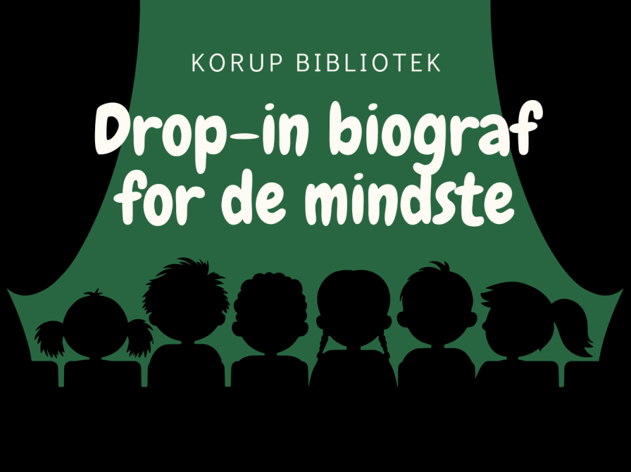 Drop-in biograf for de mindste - på Korup Bibliotek