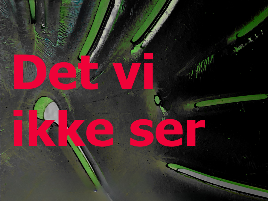 Fernisering af "Det vi ikke ser"