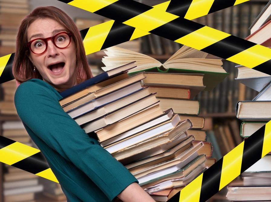 Bogsalg på Videbæk Bibliotek