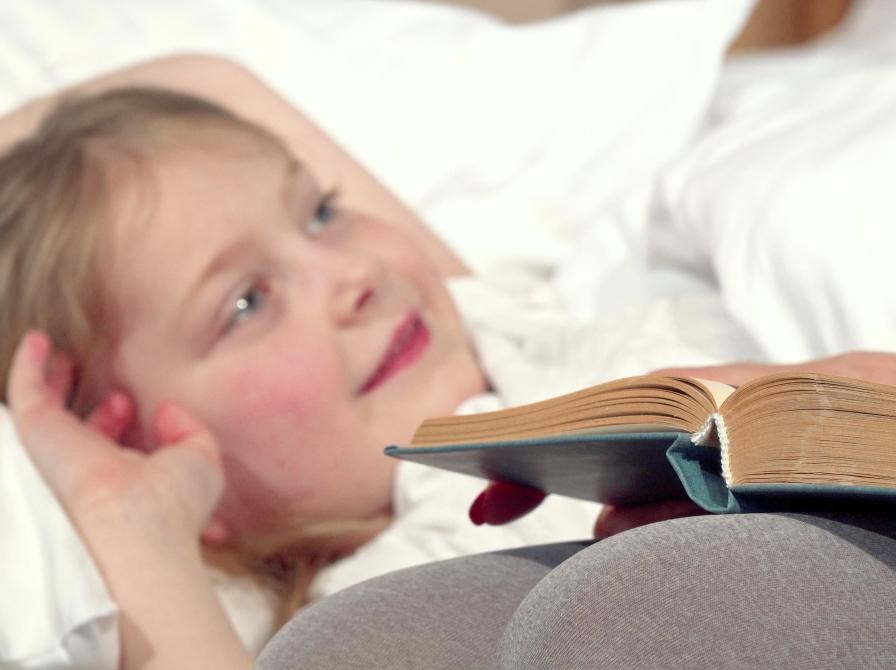 Godnathistorier på Haarby Bibliotek