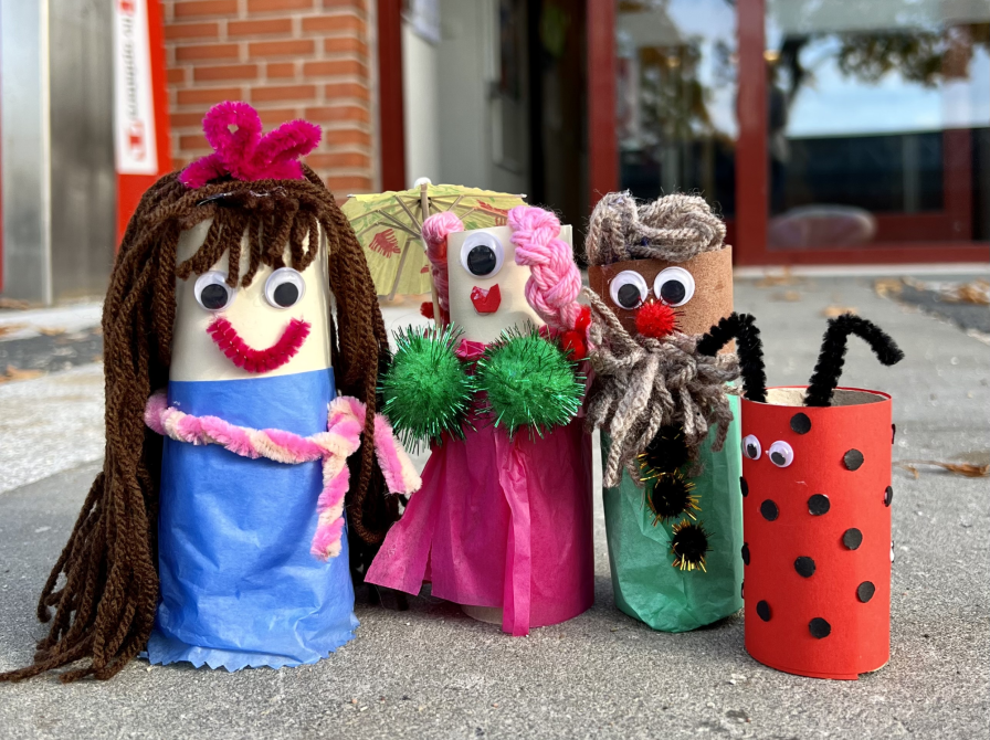 Lørdagskrea: Lav toiletruller om til sjove figurer