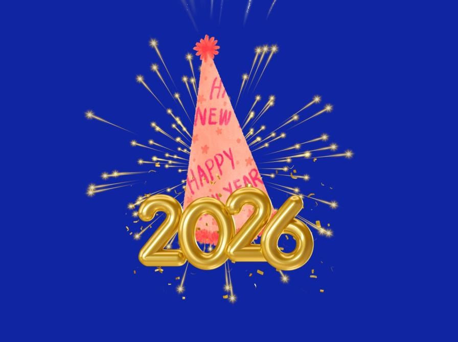 Nytårskrea ved langbordet