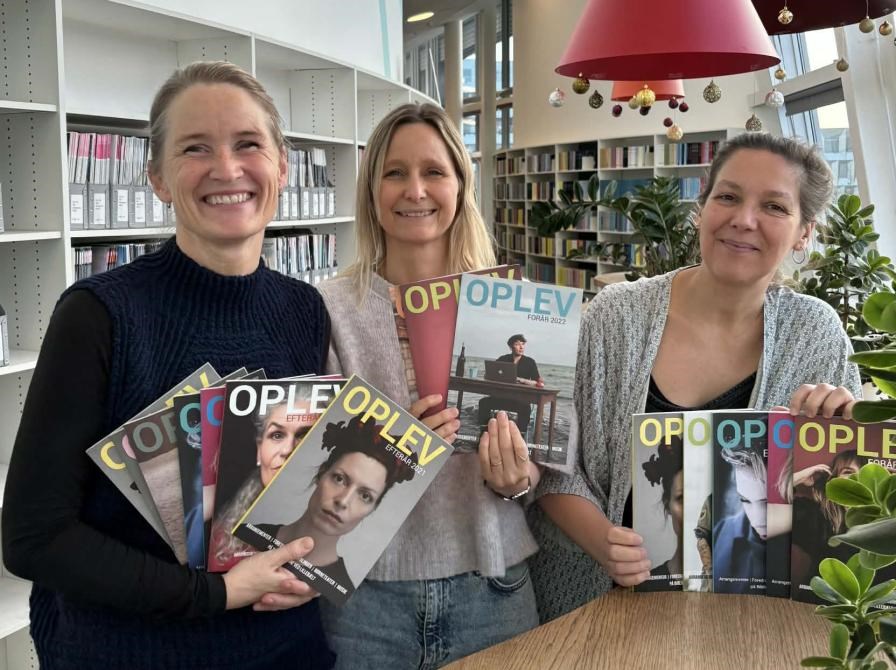 Nyt OPLEV fejres med bobler og brunsviger