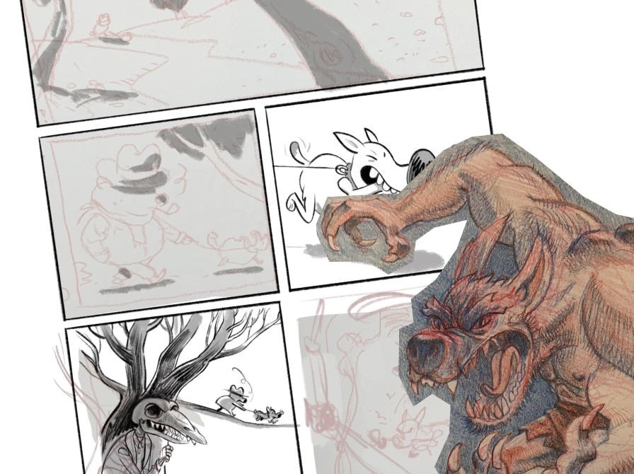 Tegneworkshop: Monstre