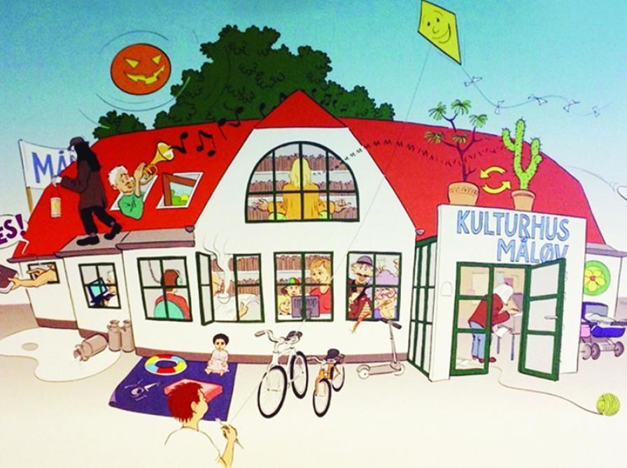 Indkaldelse til generalforsamling i Brugerrådet ved Kulturhus Måløv
