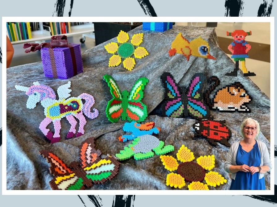 Krealørdag med Dorte: Sjov med perler