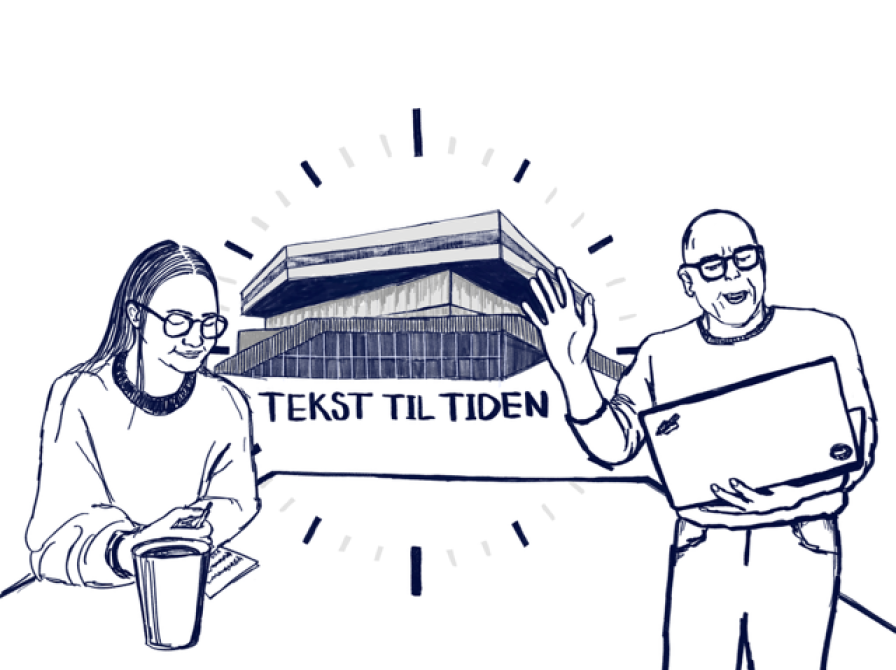 Tekst til tiden - åbent skriveværksted på Dokk1