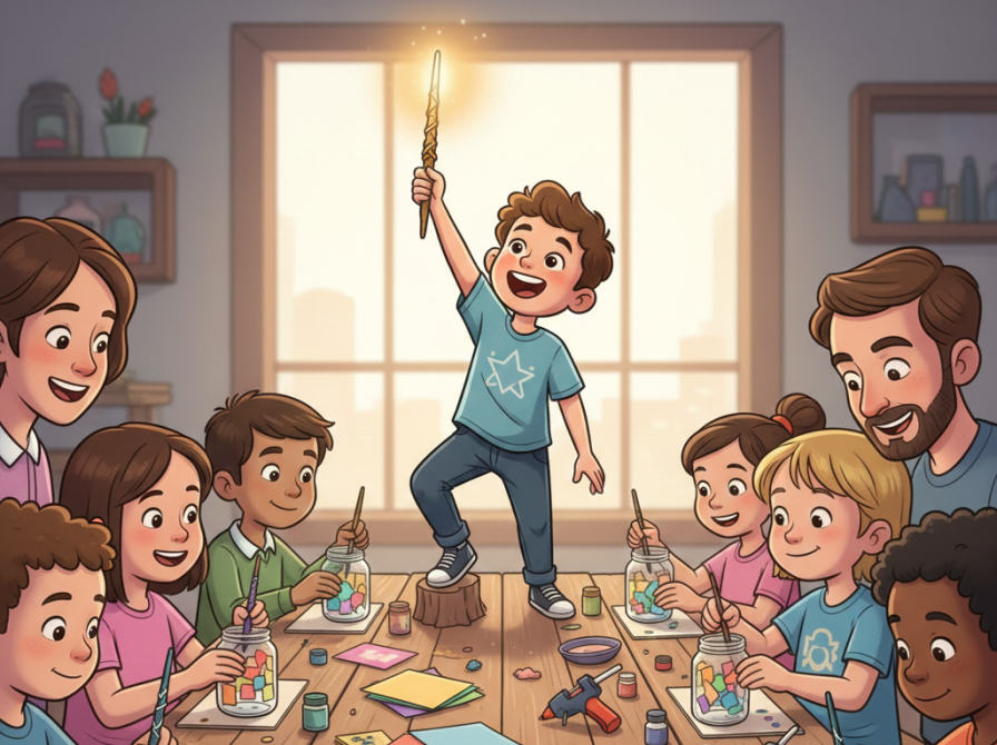 SøndagsSjov - Lav lysende tryllestave og lanterner