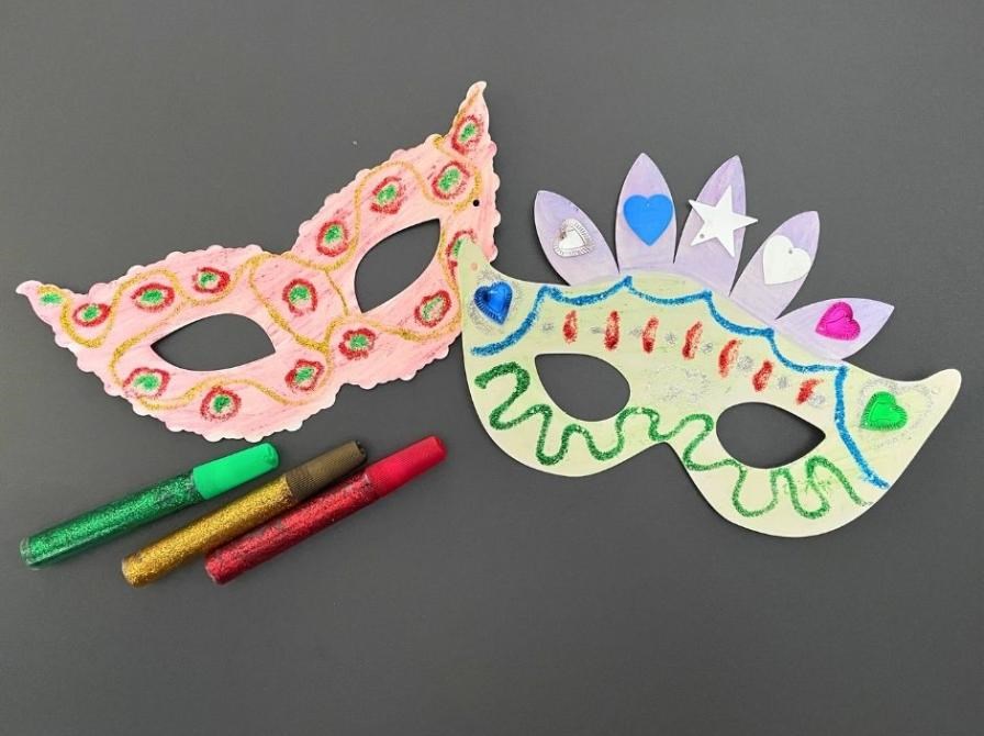 Kreativt værksted: Fastelavnsmasker