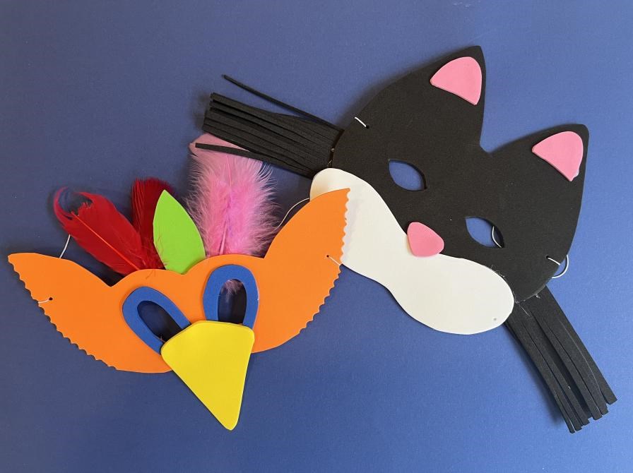 Kreatingen: Fastelavnsmasker