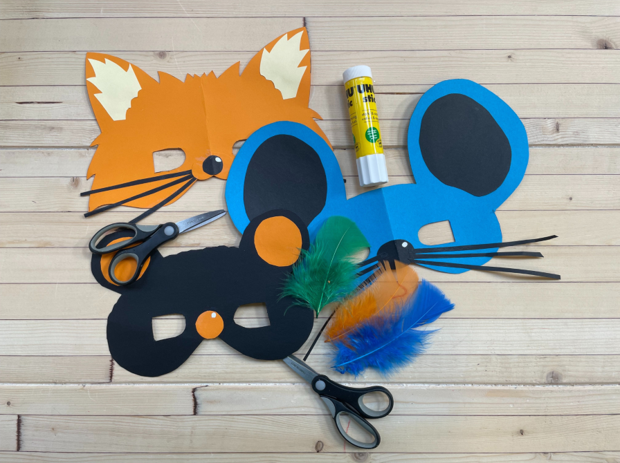 Lørdagskrea: Lav din egen fastelavnsmaske og få malet flotte motiver i ansigtet